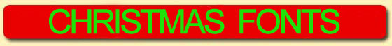 Christmas Fonts